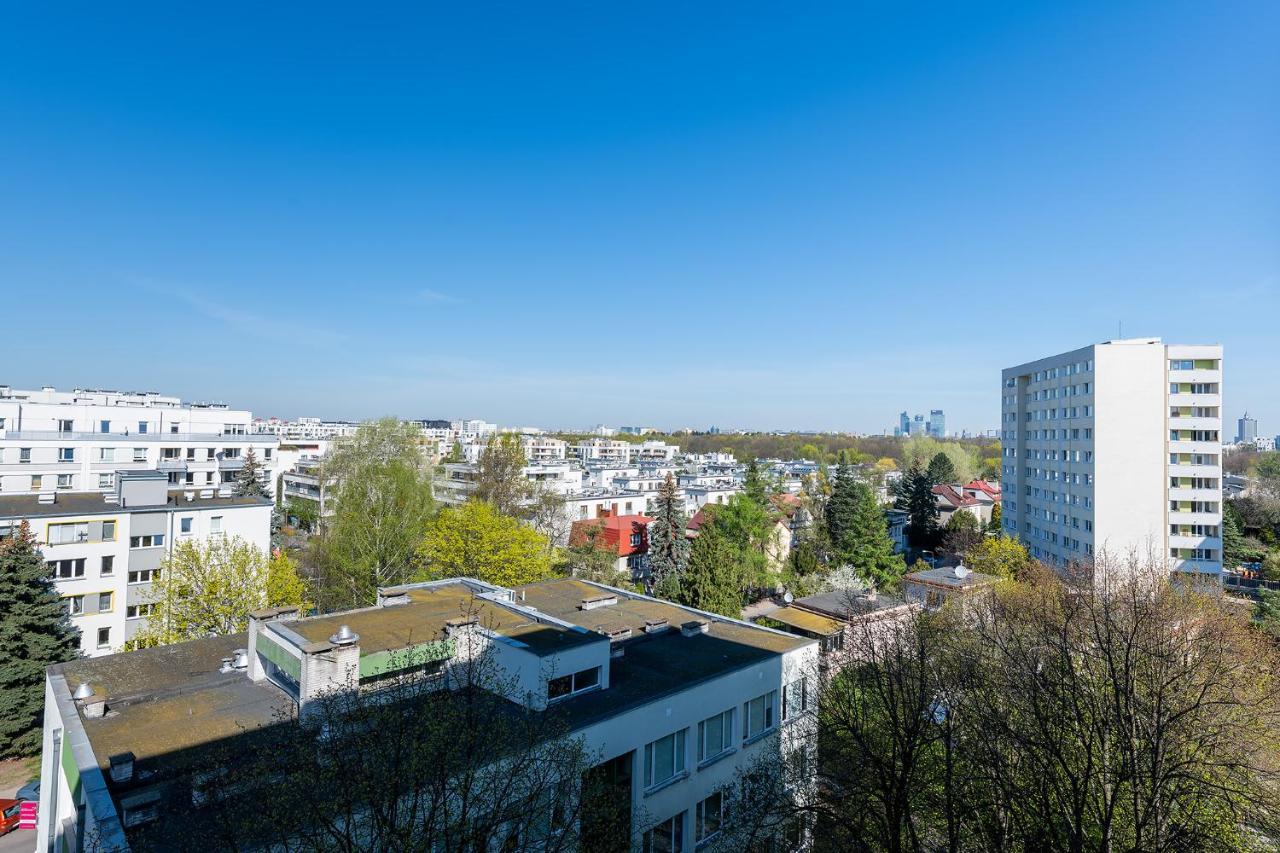 Apartament Maklakiewicza 17 - 700m Od Szpitala Mswia - 4km Do Lotniska Chopina - Maly Balkon - Piekny Widok Na Centrum Warszawy *